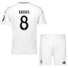 Officiële Voetbalshirt + Korte Broek Real Madrid Kroos 8 Thuis 2024-25 - Kids